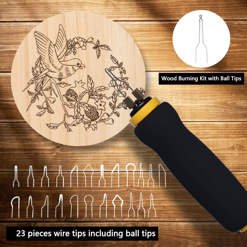 wood burning is a unique hobby for homeschoolers